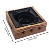 Portable Wood Cooking Grills Stove Compact Outdoor Camp BBQ Cooking Furnaces For Camping Picnics And Backpacking