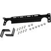 Universal Oil Cooler Mounting Bracket Kit 330mm Aluminum Alloy Engine Oil Cooler Radiator Adapter Kit Oil Cooler Bracket Kit Black Transmission Oil
