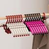4 Pieces Windproof Folding Clothes Hanger Plastic Collapsible Clothes Hanger  Balcony