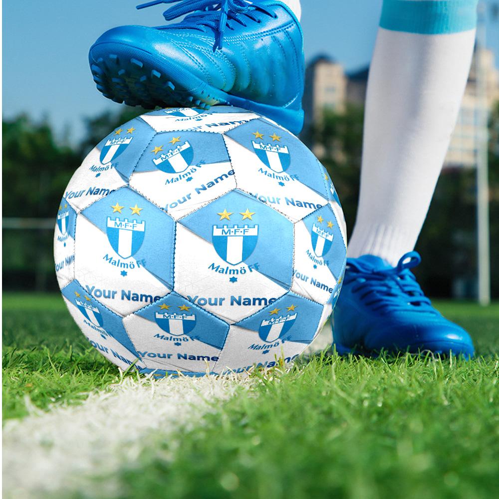 Malmö FF Fashion Size 5 Football Wearproof Non‑Slip Soccer Ball For Sports Training Entertainment Use