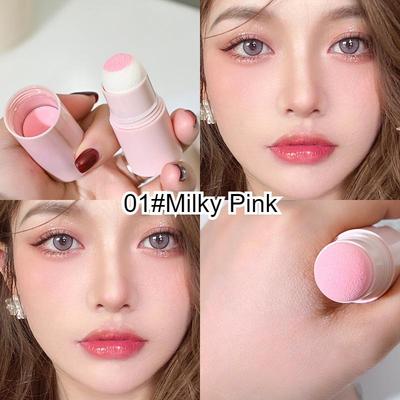 Jemná mlžná tvářenka ve formě tyčinky Energická a pružná Rozjasňující Dvojí použití pro rty a tváře Korejský styl pro ženy Make-up Kosmetika