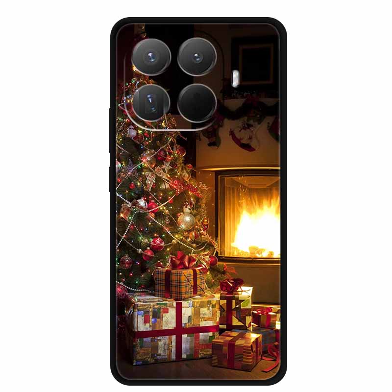 Christmas Case For Xiaomi 15T Pro Shockproof Soft Back Cover Silicone TPU Shell for Xiaomi 15 T pro Bumper Phone Protector Bags