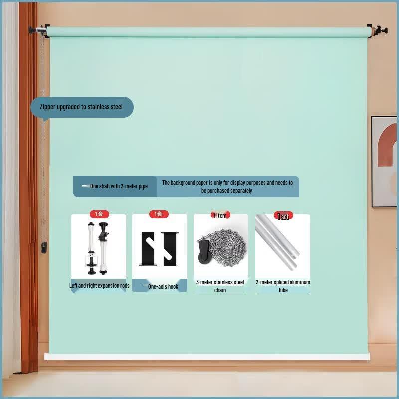 Studio Manual Single Background Roller System