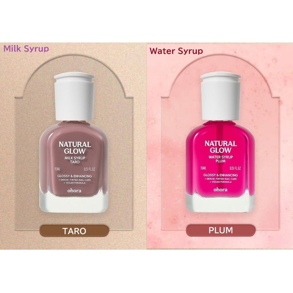 OHORA Sada posilovače nehtů Sirup Posilující péče o nehty Lesk 10 ml x2 (10 X 10)