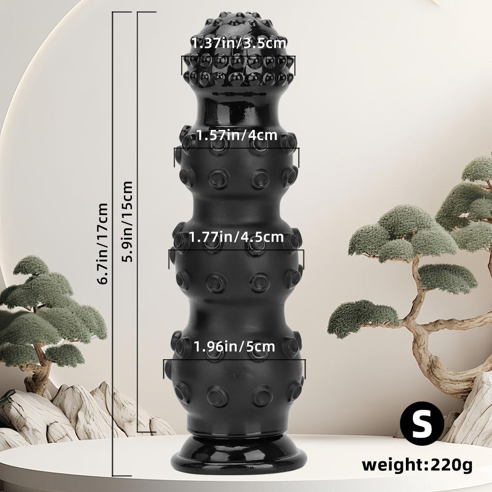 10cm Octopus Pulling Bead Extra Large Anal Stopper for Postnatal Sexual Use Dilator with Pseudo dildo