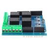 4-Kanal Relaismodul Steuerplatine Harz Erweiterungsschild mit Onboard-Anzeige DC5V