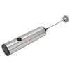 Elektrischer Milchaufschäumer aus Edelstahl, Hand-Eierschläger, USB-Aufladung, Mini-Milchmixer