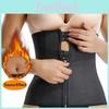 Body Corset Shaper Neoprene Waist Trainer Underbust Zipper Slimming Cincher