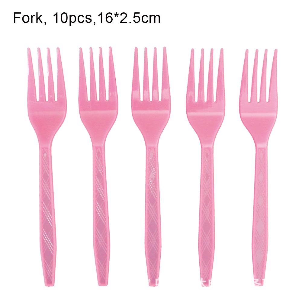 Set Veselă de Ziua de Naștere Fluture Roz: Farfurii, Cuțite, Furculițe, Linguri, Decorațiuni de petrecere, Temă nouă.