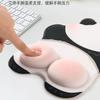 New Cute Anti-Slip Computer Office Advanced Induction Keyboard Hand Support Powder Farting Panda Mouse Pad Wrist Pad