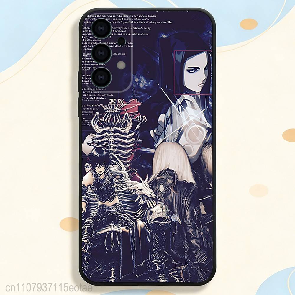 Anime E-ergo P-Proxy Phone Case For Samsung S25,S26,S24,S21,S22,S23,S30,Ultra,S20,Plus,Fe,Lite,5G Black Cover