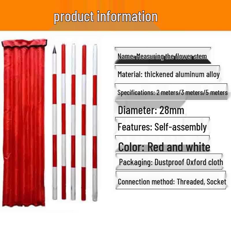 Kaisa Aluminum Alloy Sectional Measuring Pole