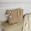 Fashionable Trendy Woven Tote Bag For Women Summer 2023 Chic Large Capacity