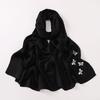 New Bubble Chiffon Butterfly Rhinestone Long Scarf For Women Ethnic Style