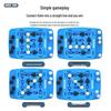 Interactive Parent-Child Rotating Chess Puzzle: Two-Player Four-in-a-Row Game