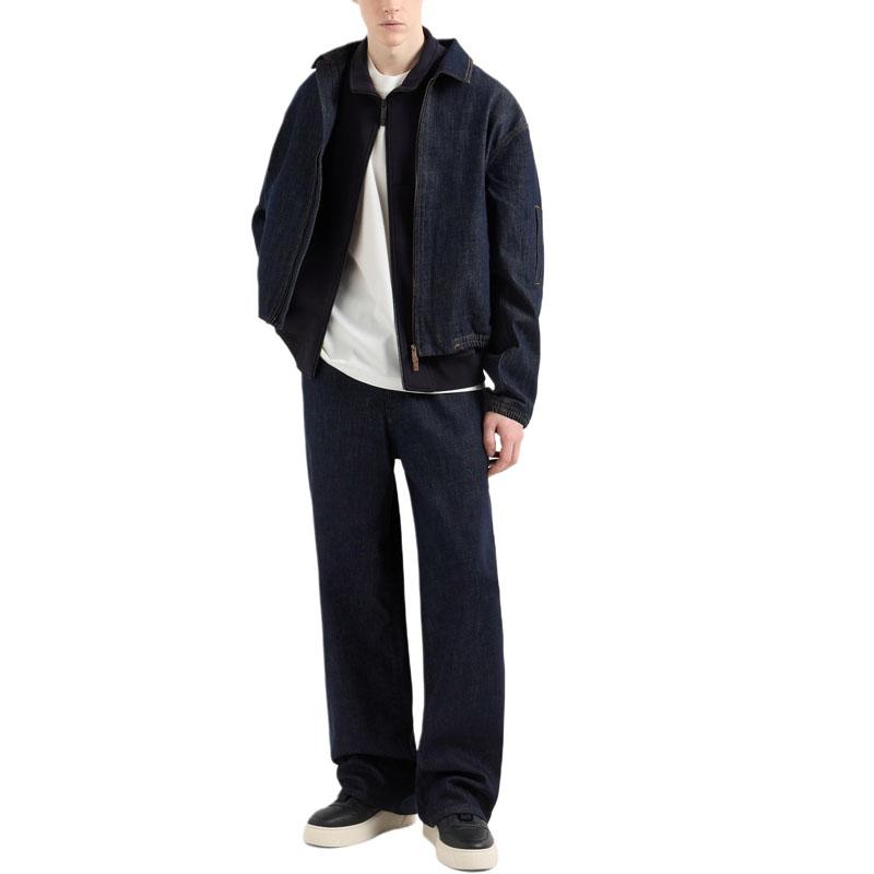 Armani Exchange AE Casual Pants Men's Blue XM000385-AF12284-MB001