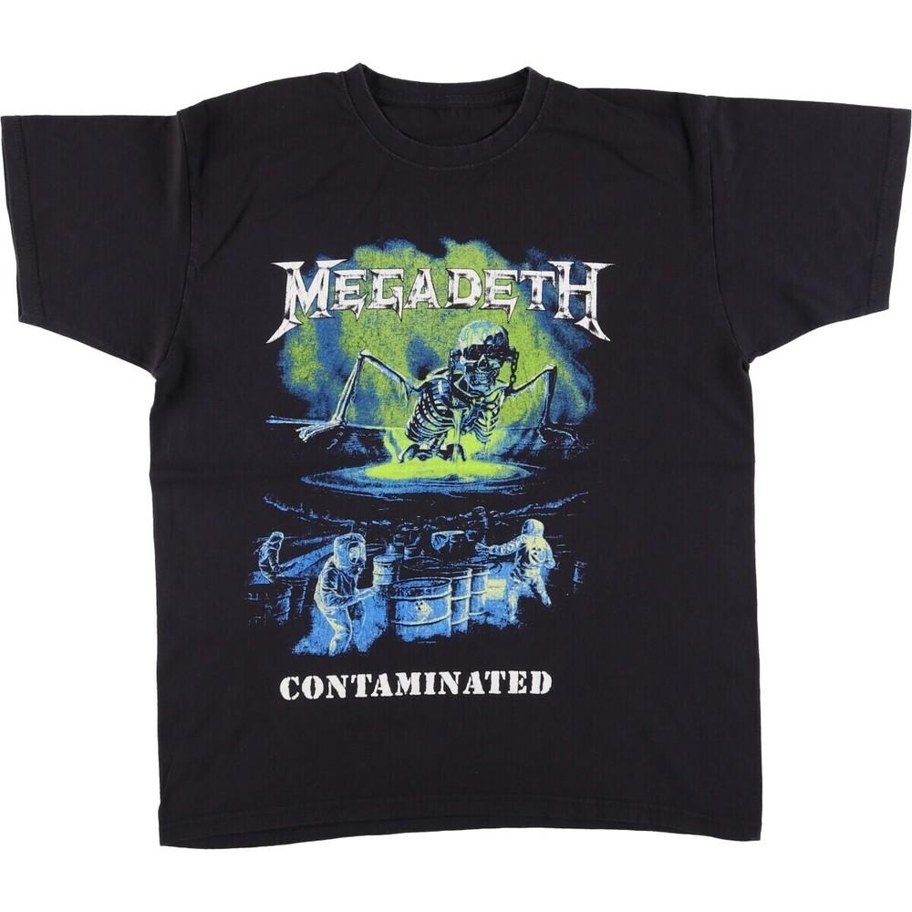 

Megadeth Band - Contaminated Shirt Classic Black Unisex S-5XL 1P0198 Unisex T-Shirt M