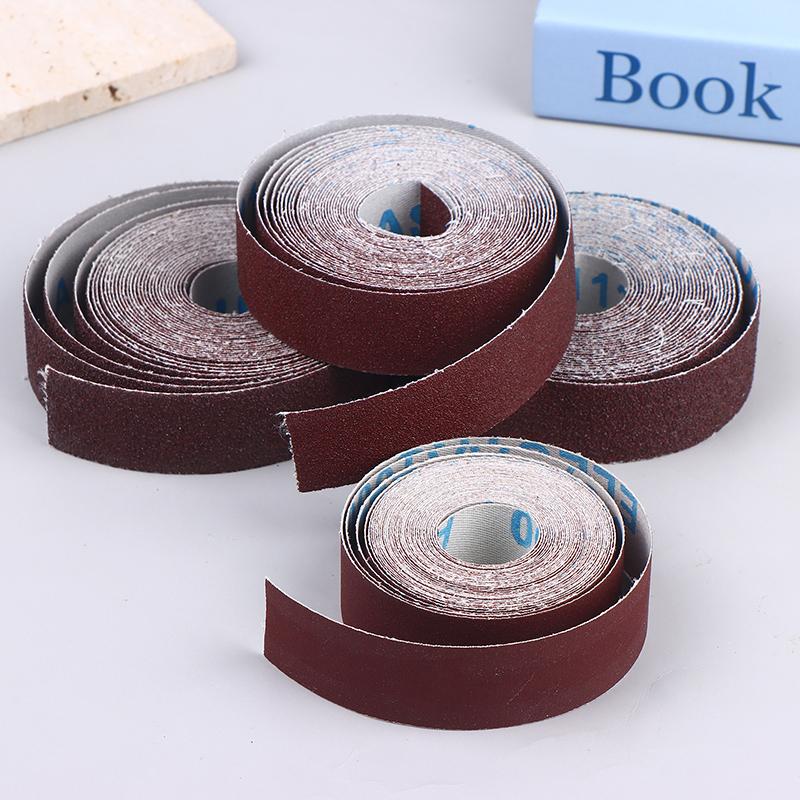 1Inch Emery Cloth Rolls, Continuous Sandpaper Suitable For Wood Sanding, Metal Polishing, Car Detailing