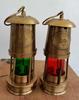 Nautical Minor Brass Oil Lamp Hanging Lantern Antique Marine Ship Lantern Lamp