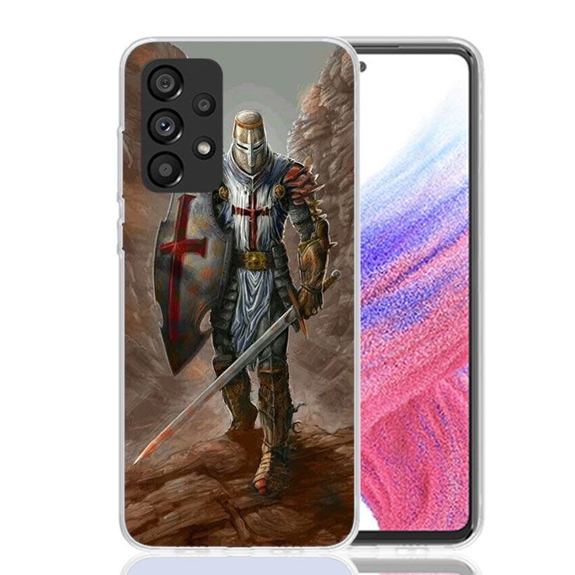 Knights Templar Crusades Phone Case for Samsung Galaxy A17 A16 A15 A14 A13 A57 A56 A55 A54 A53 A37 A36 A35 A34 A33 A26 A25 A24 A