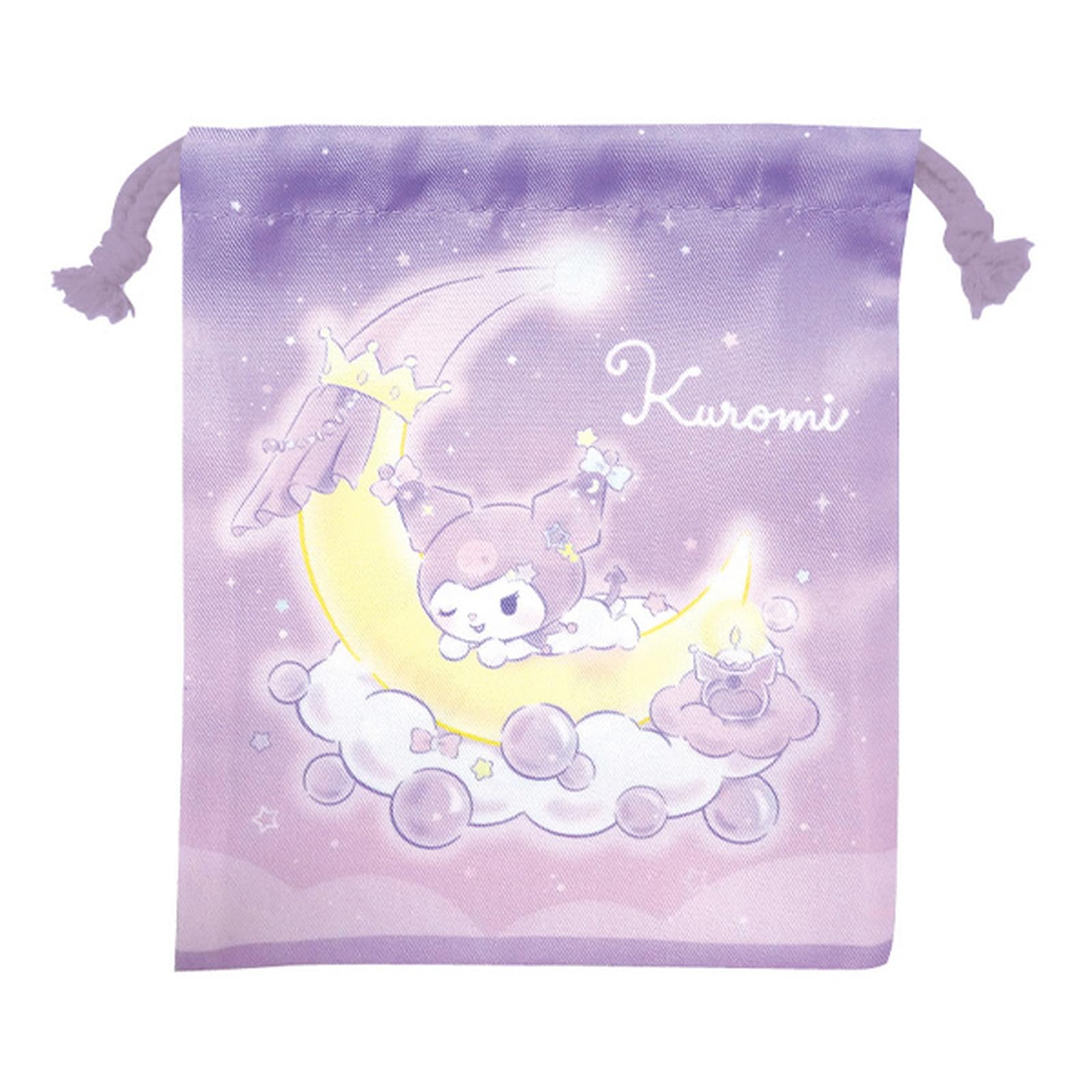 

Гаманець Sanrio із зав язками-персонажами, Куромі, ширина 18 см, K-Company CKC18-KU, висота 20,5 см