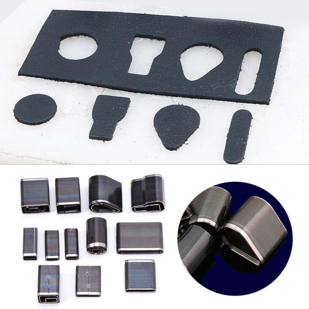 24 Pcs Leather Punch Tool Kit Universal Phone Leather Holster Punch Cutter Set