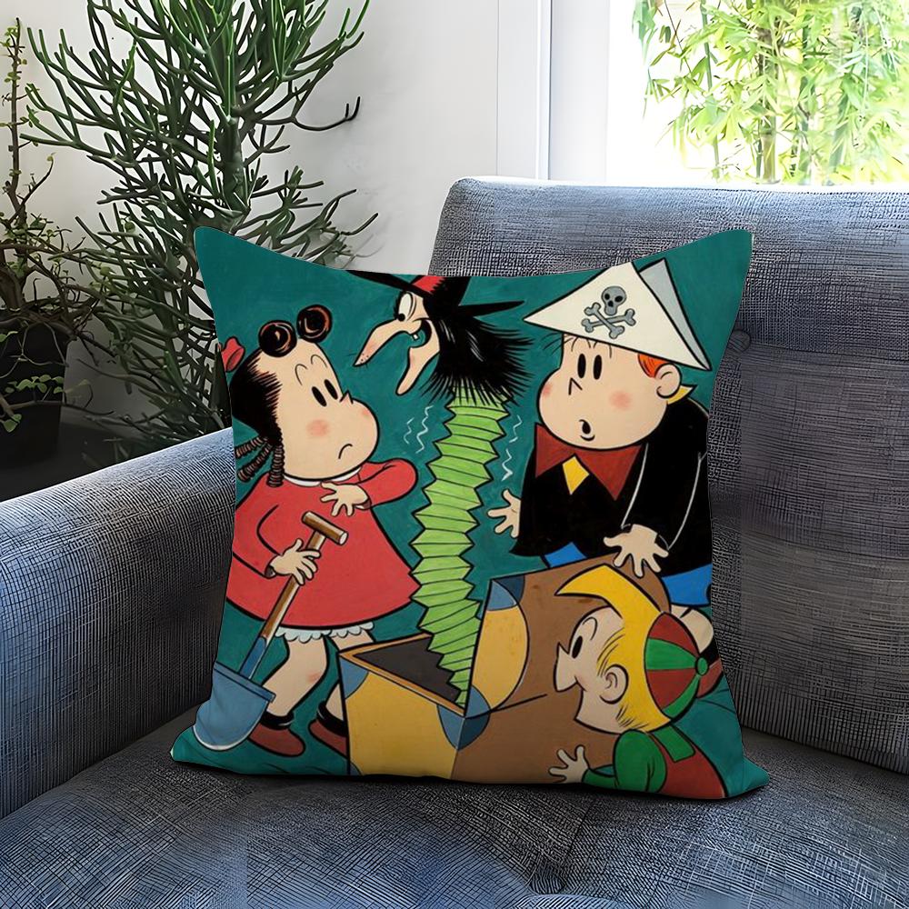 The Little L-Lulu Show Cushion Cover Comfortable Reversible Pillow Cover Ideal for Car Sofa Bedroom & Beyond