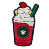 Milk Tea-Themed Cute Cartoon PVC Patch for DIY Shoes and Clothing Decor