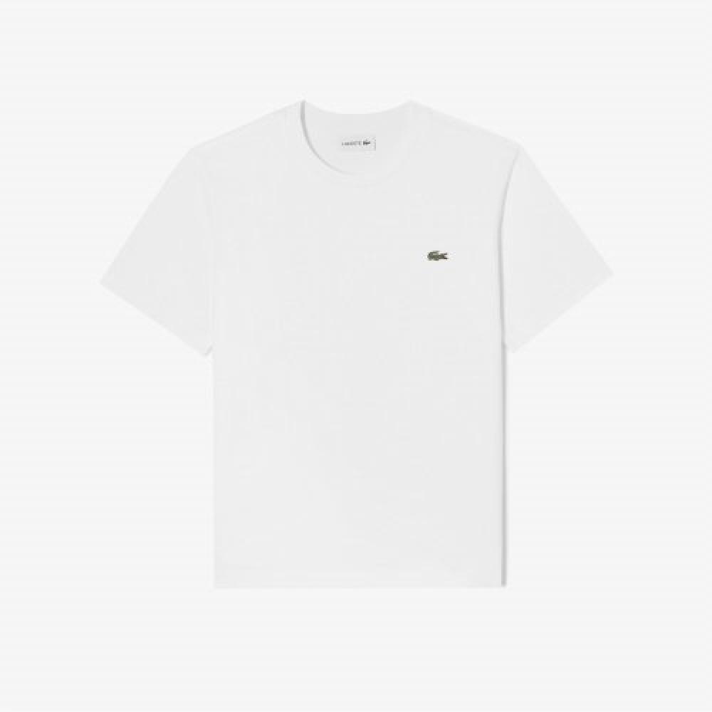 

LacoSTe Men S baSic Crew Neck T ShirT [whiTe] 004