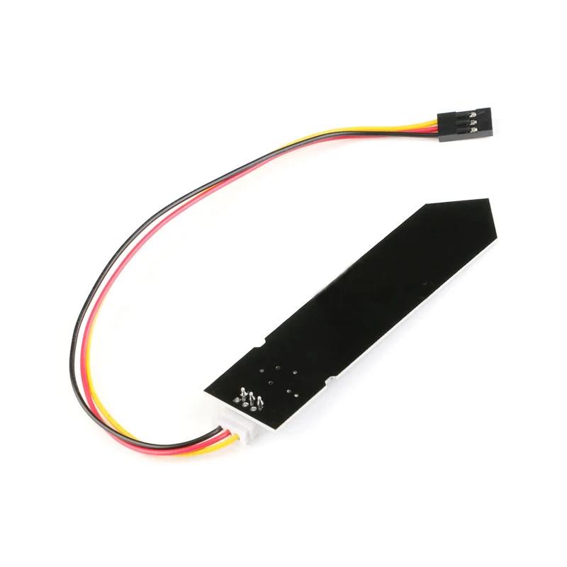 1-100pcs Capacitive Soil Moisture Sensor Module Not Easy To Corrode Wide Voltage Wire 3.3~5.5V Corrosion Resistant