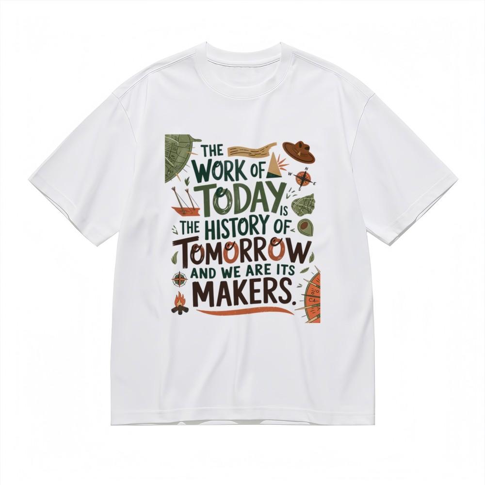 

Women s Trend Comfy Classic T-Shirt Map Ship Hat Exploration Graphic Print Tee 4XL