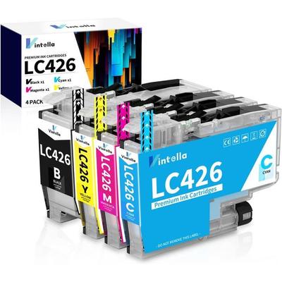 Compatible Ink Cartridge - EDILIQ - LC426XL - Pack of 4 - Black/Color - 3000 Pages Black