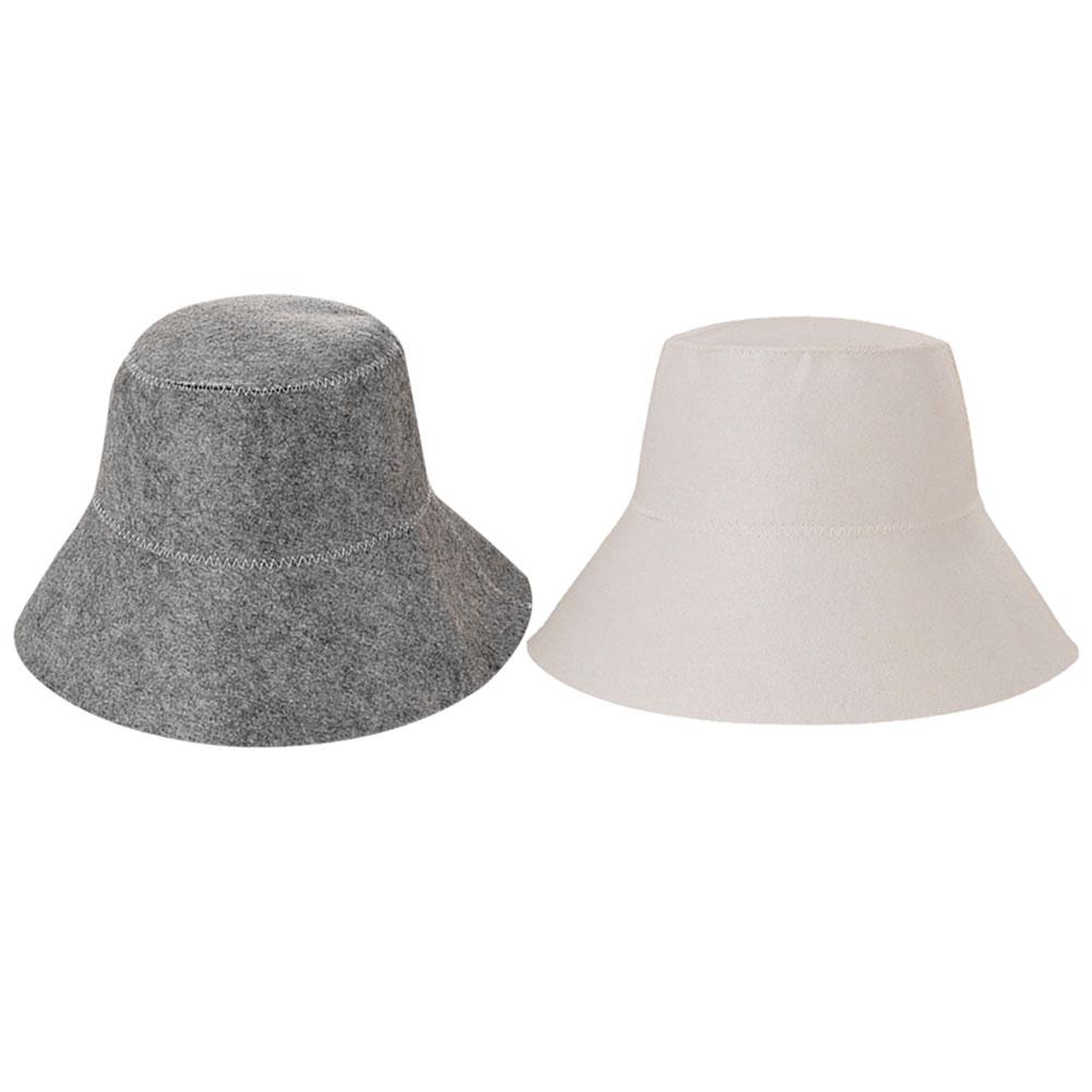 Skin-friendly Felt Bathing Cap Anti Heat Head Protection