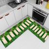 Home Kitchen Floor Mat Anti Slip Water Absorbing Entrance Door Floor Mat Bathroom and Toilet Floor Mat