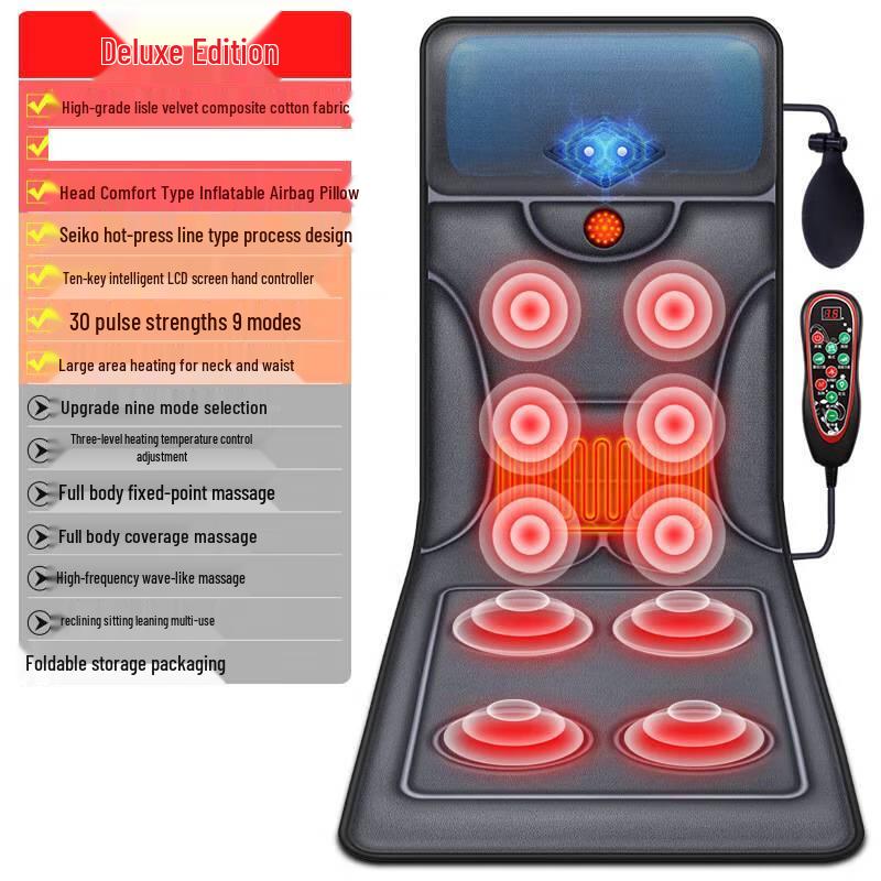 

AIVEISI Full Body Multi-function Massage Mattress Pad