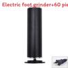 Electric Foot File With Adjustable Speed And 60 Replacement Pads For Callus And Dead Skin Removal
