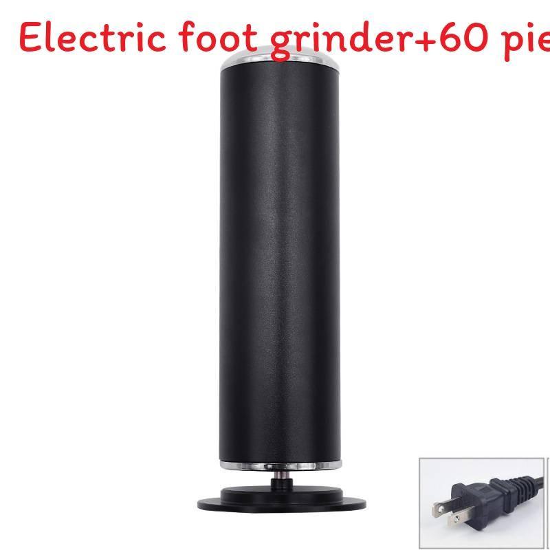 Electric Foot File With Adjustable Speed And 60 Replacement Pads For Callus And Dead Skin Removal