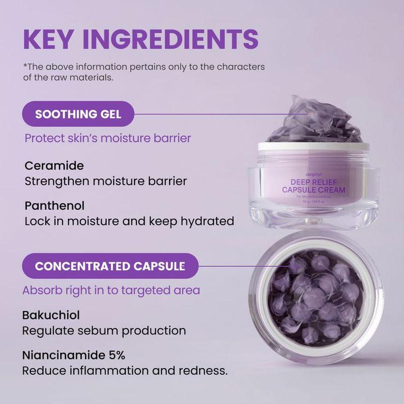 Delphyr - Deep Relief Capsule Cream