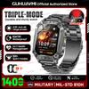 Orologio Smart Sportivo da Uomo per Esterni Batteria Grande 1400mAh Impermeabile Chiamata Vocale Musica Ossigeno nel Sangue Sport Smartwatch uomo donna Fitness