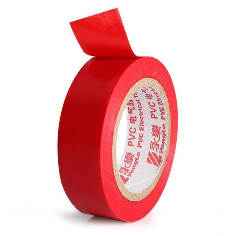 Buy 1.8cm*10m Yongle Electrical Tape Black Electrical Insulating Tape Color PVC Tape at