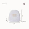 Portable Half-Round Mesh Makeup Bag - Compact Travel Toiletry & Lipstick Organizer