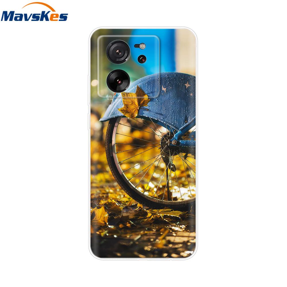 Mobile Phone Bag Case For Xiaomi 13T Case Mi13T Soft Silicone Cover For Xiaomi 13T Pro Clear Bumper For Xiaomi Mi 13T Pro Coque