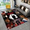 Tappeto Area Scarface Tony Stampa 3D Grande, Tappeto per Soggiorno Camera da Letto Divano Zerbino Decorativo, Tappetino da Gioco Antiscivolo per Bambini