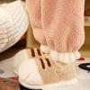 Women's Winter Indoor Furry Slippers - Thickened Velvet, Soft Sole, Warm and Cozy