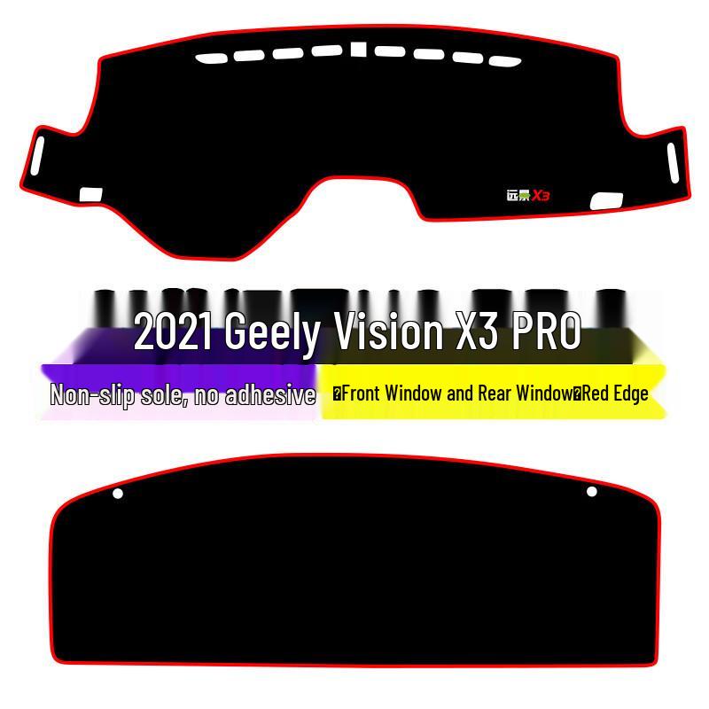 Geely X3 PRO Anti-Glare Dashboard Sunshade Mat