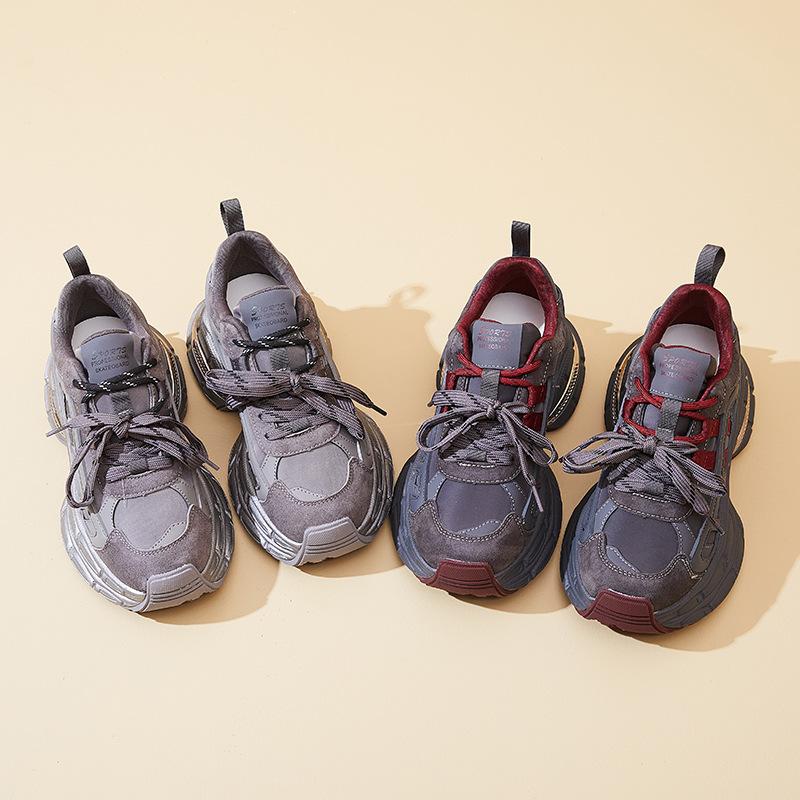 Nauji moteriški sportiniai batai, madingi sportiniai batai su storu padu