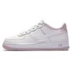 Nike Air Force 1 Leather Low Top Skateboard Shoes Pink White Unisex CD6915-100