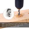 Drill Bit Quick Change Silver 6.35mm For Woodworking