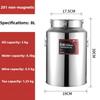 304 Wine Drum Sealed Tank Stainless Steel Sealed Jar Food Grade Oil Barrel Milk Tea-leaf Transportation Barrel