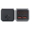 Ładowarka Biurkowa Acefast Z2 Gan 75W Pd 3X Usb-C 2X Usb-A - Czarno-Szara